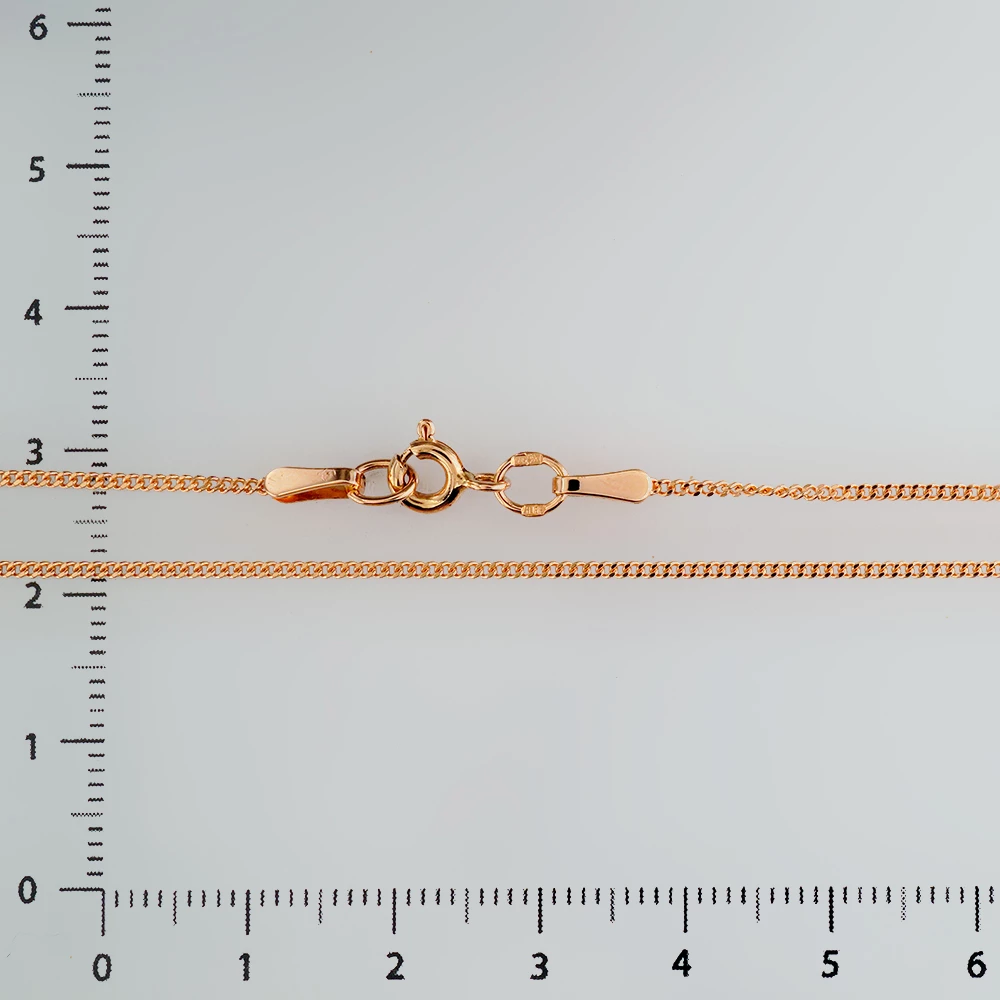 Цепь из красного золота 585 пробы