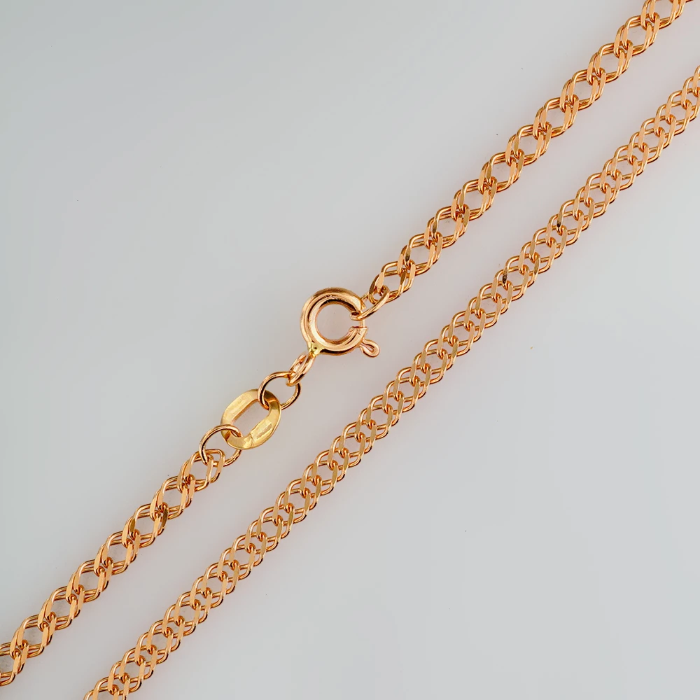 Цепь из красного золота 585 пробы