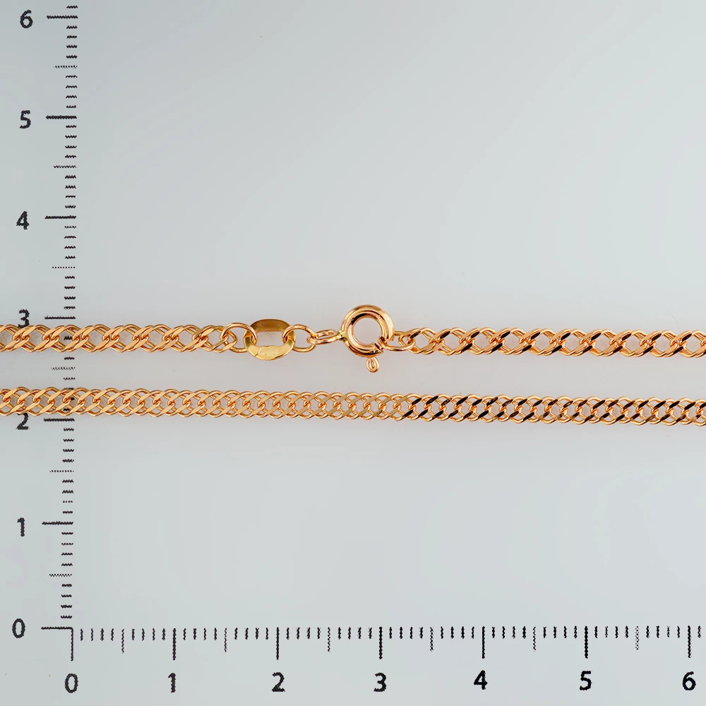 Цепь из красного золота 585 пробы