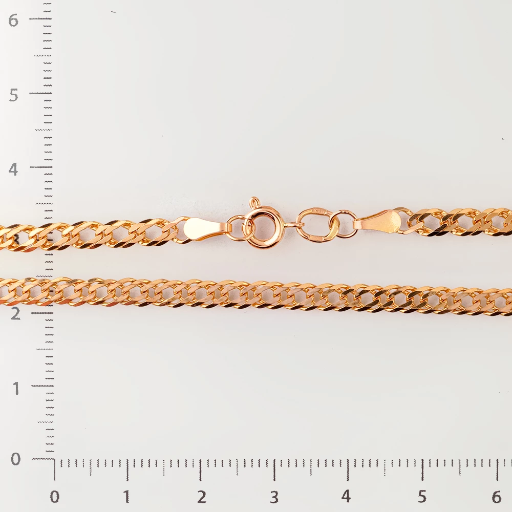 Цепь из красного золота 585 пробы