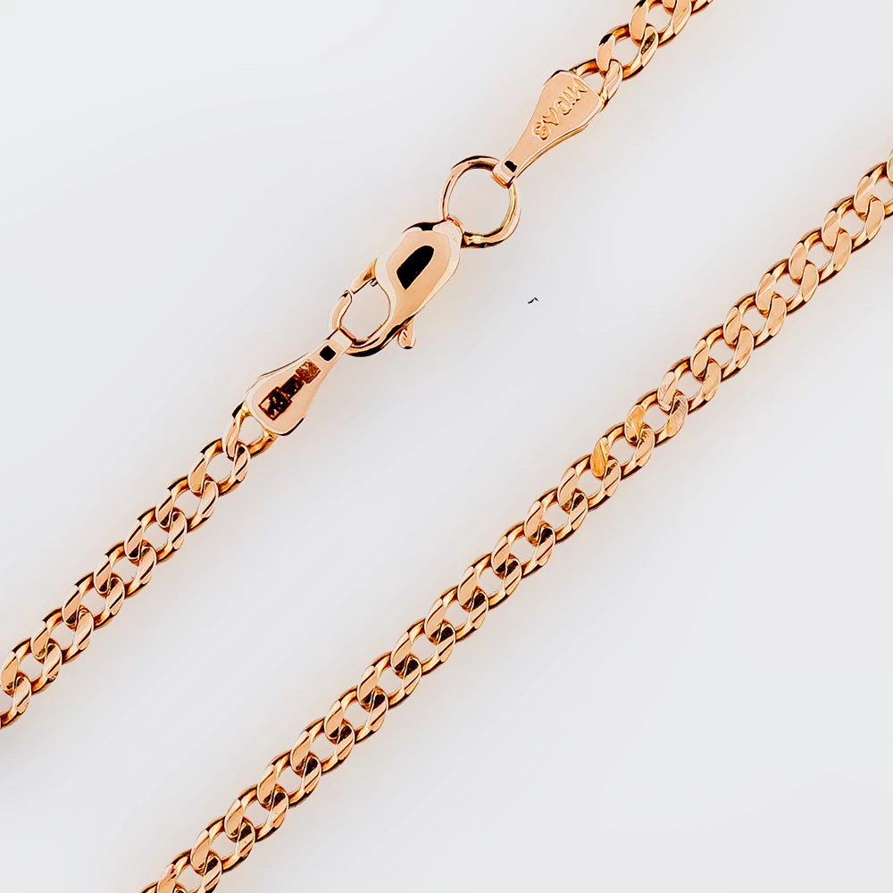 Цепь из красного золота 585 пробы