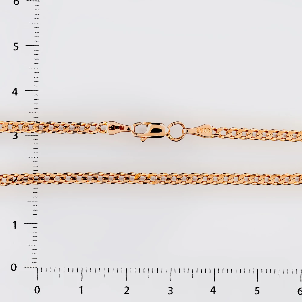 Цепь из красного золота 585 пробы