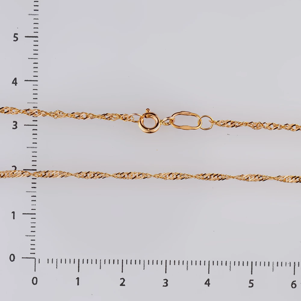 Цепь из красного золота 585 пробы