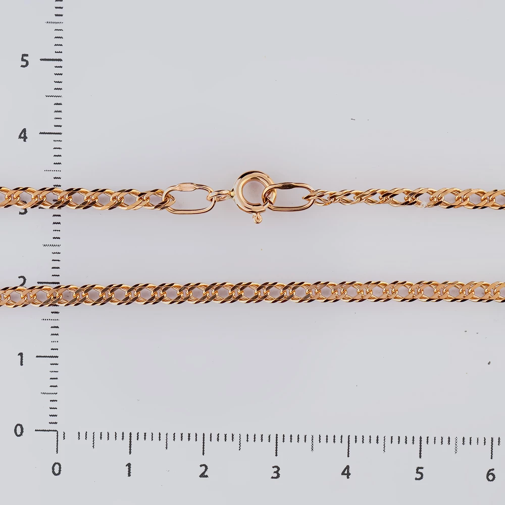 Цепь из красного золота 585 пробы