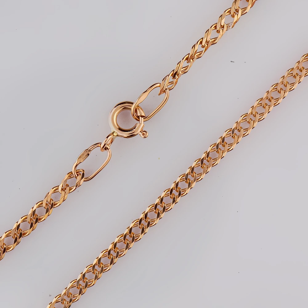 Цепь из красного золота 585 пробы