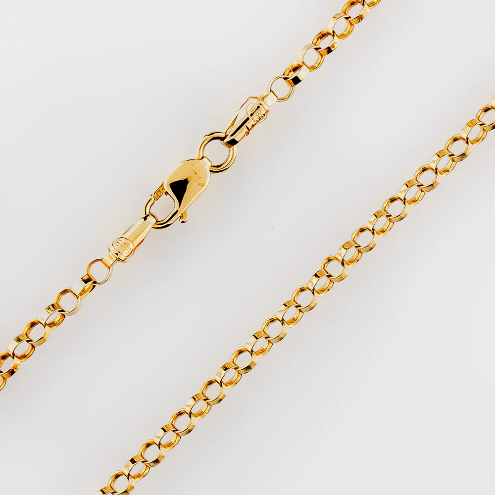 Цепь из желтого золота 585 пробы