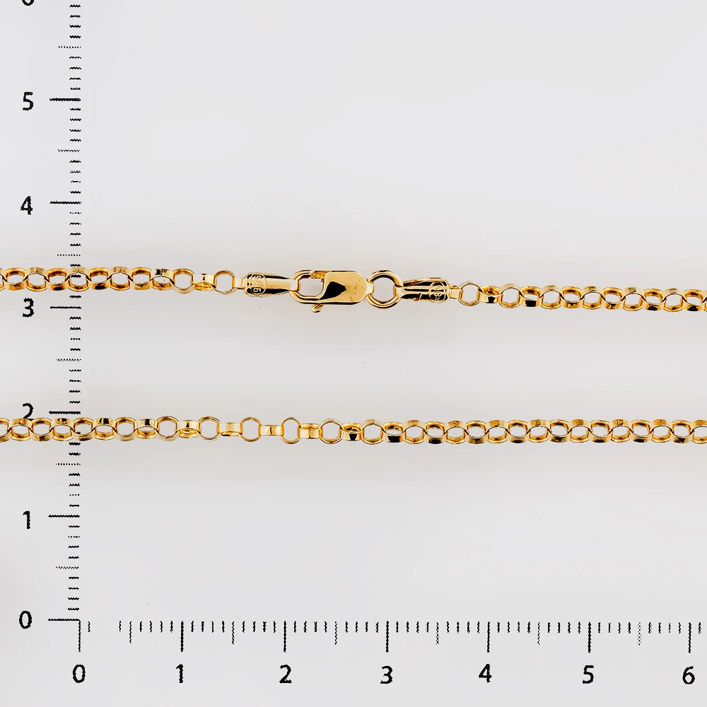 Цепь из желтого золота 585 пробы