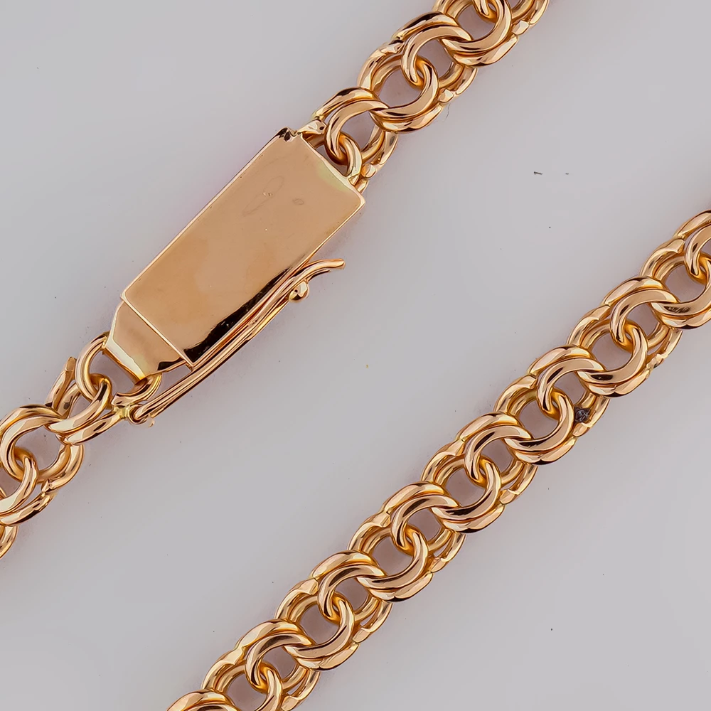 Цепь из красного золота 585 пробы