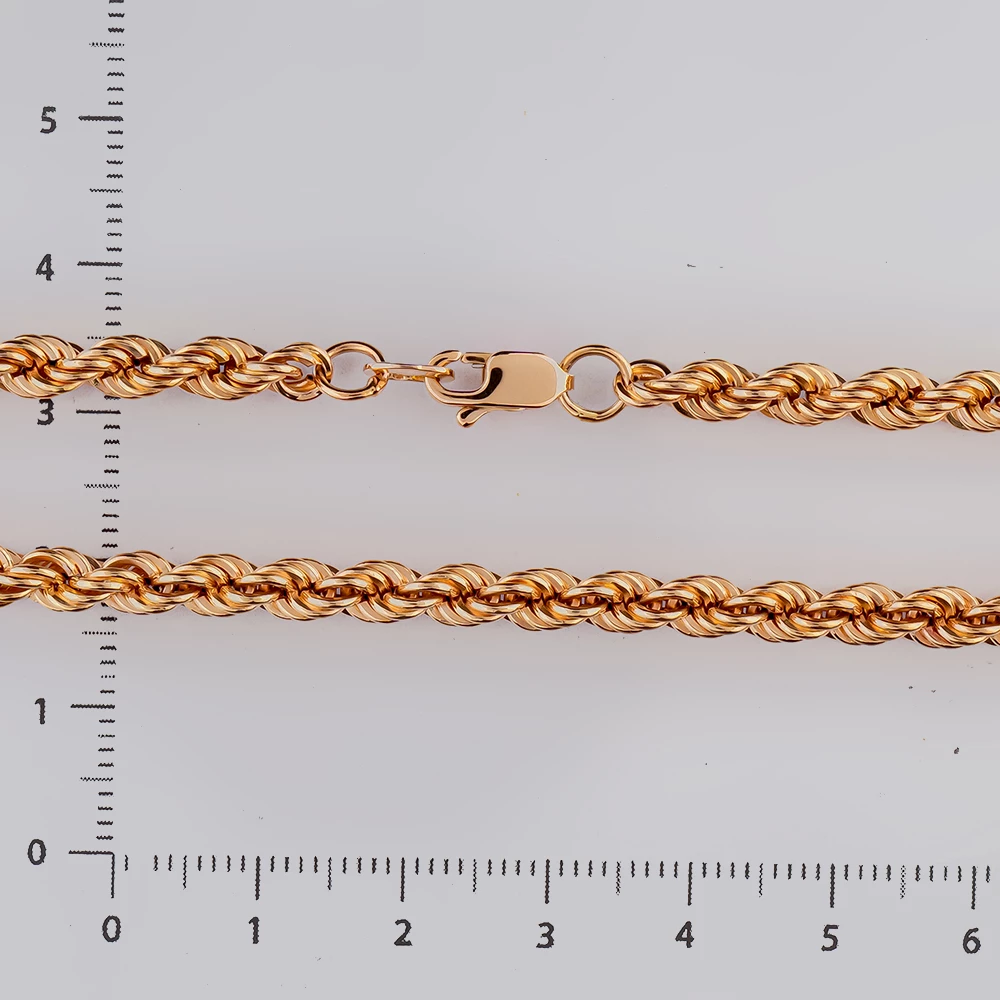 Цепь из красного золота 585 пробы