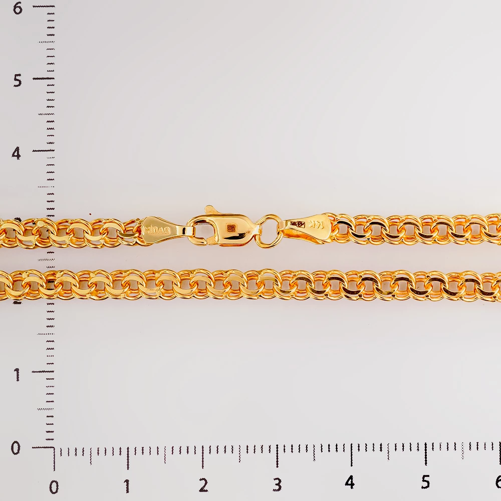 Цепь из желтого золота 585 пробы