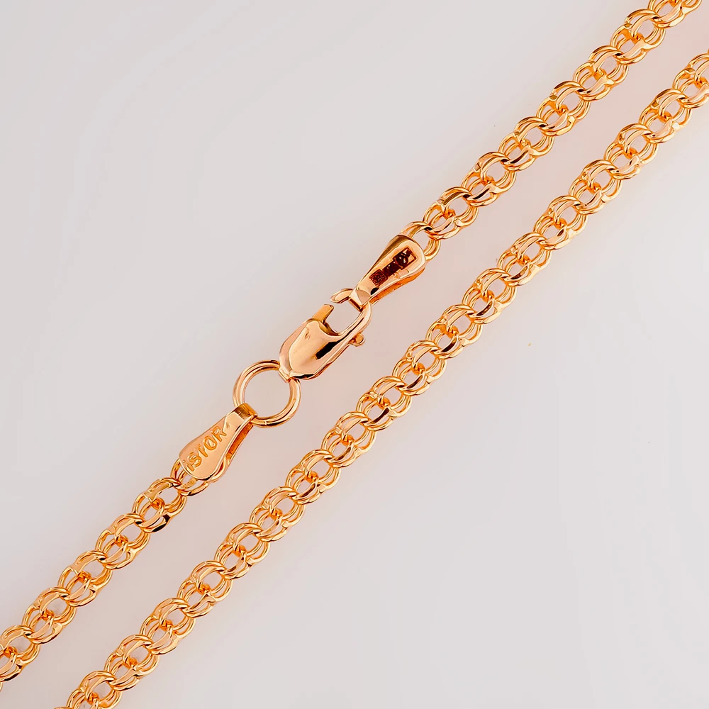 Цепь из красного золота 585 пробы