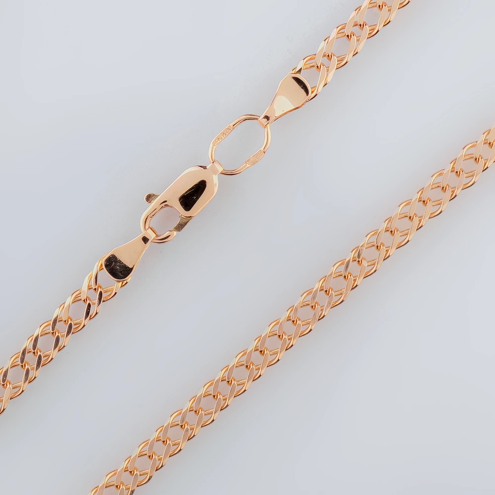 Цепь из красного золота 585 пробы