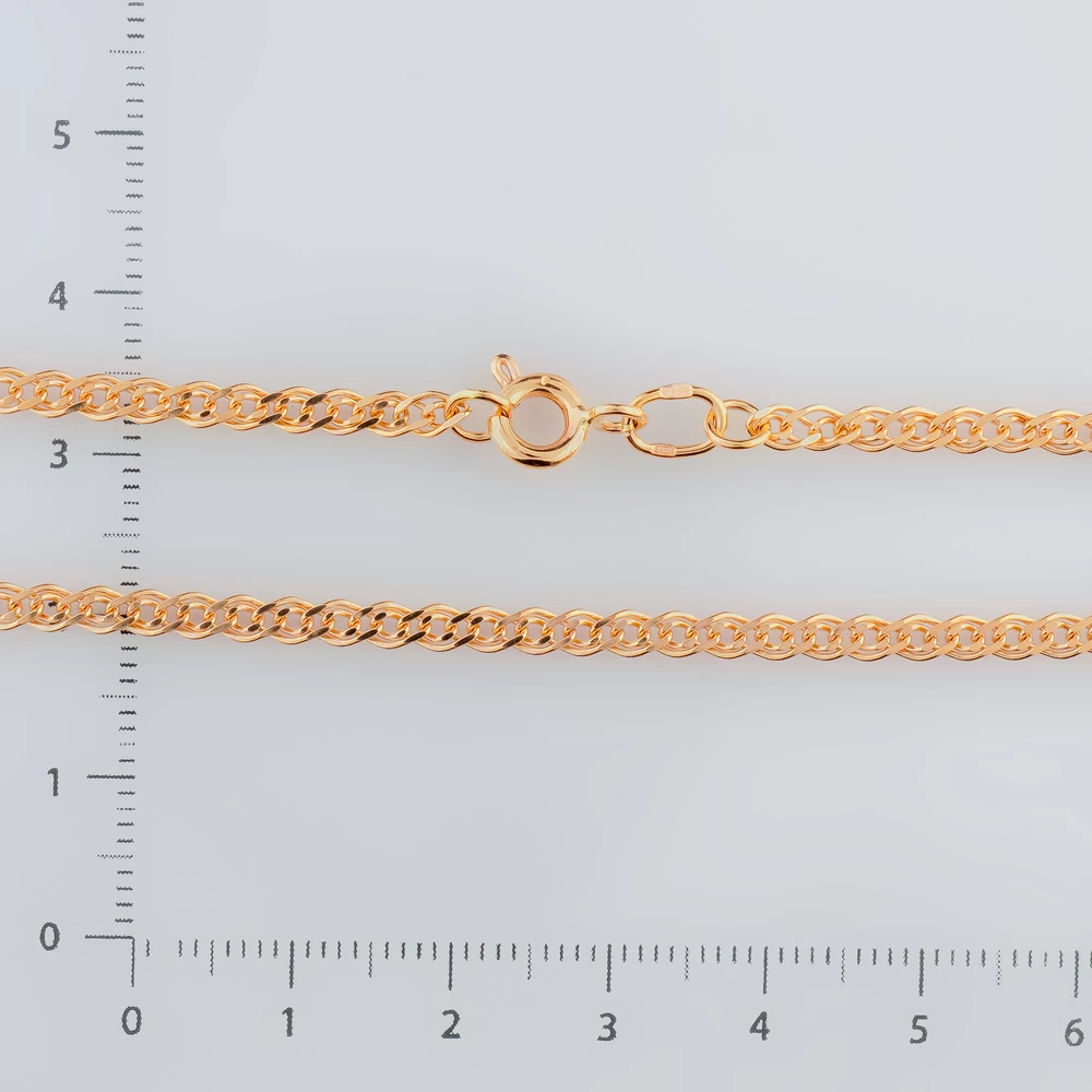 Цепь из красного золота 585 пробы