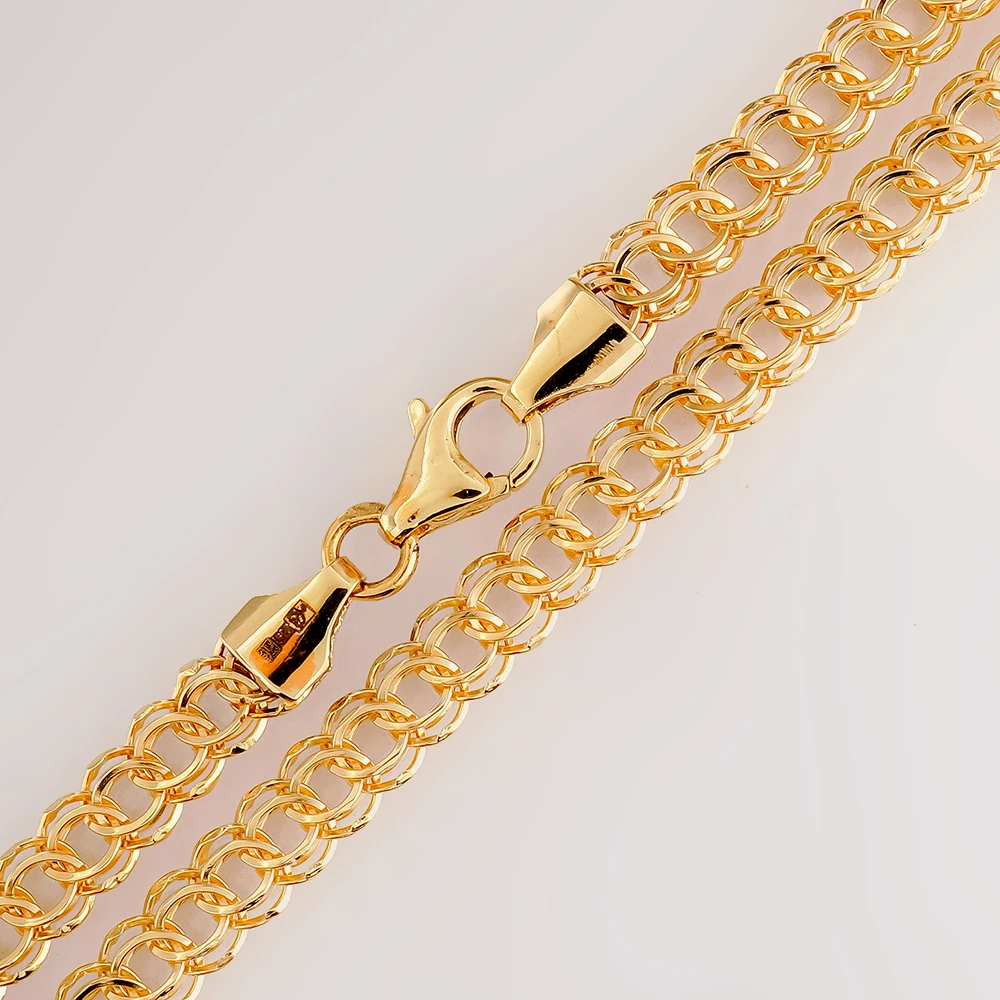 Цепь из желтого золота 585 пробы