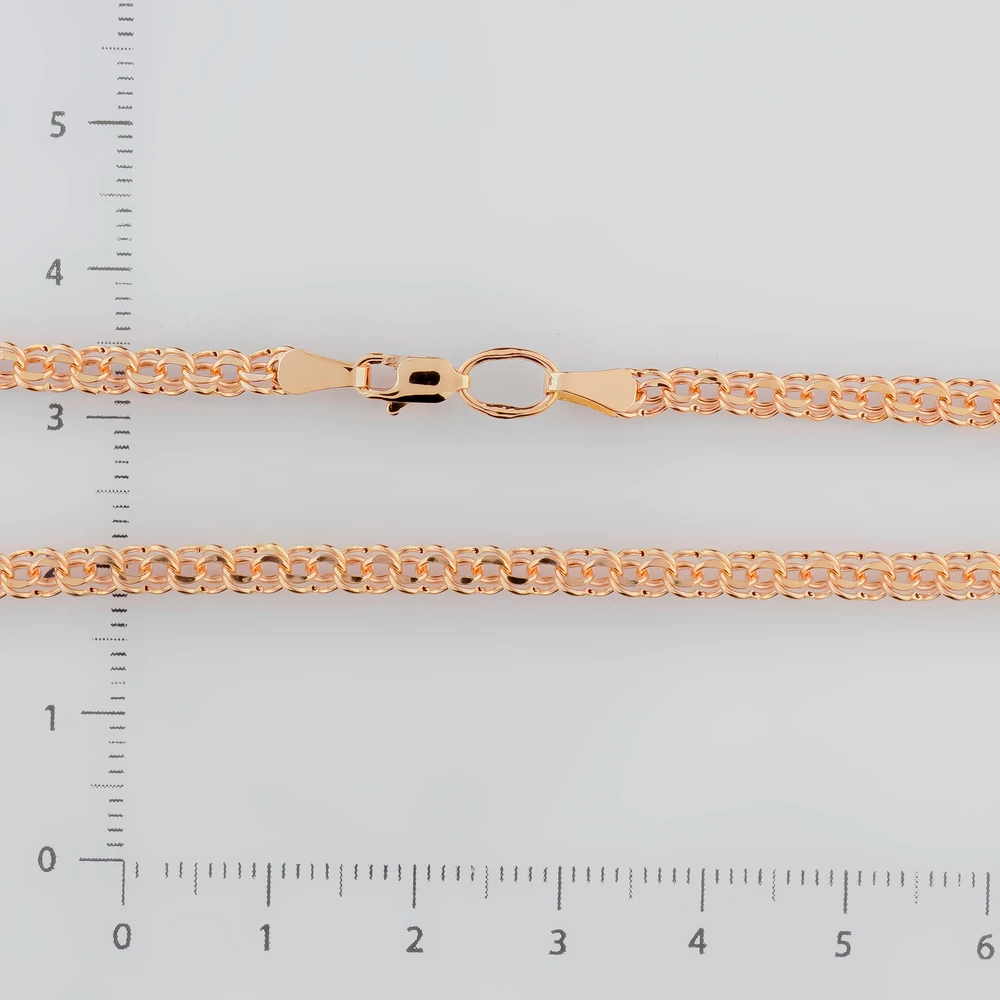 Цепь из красного золота 585 пробы