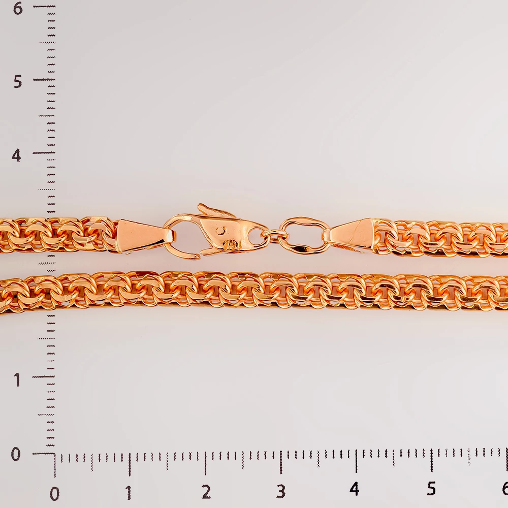 Цепь из красного золота 585 пробы