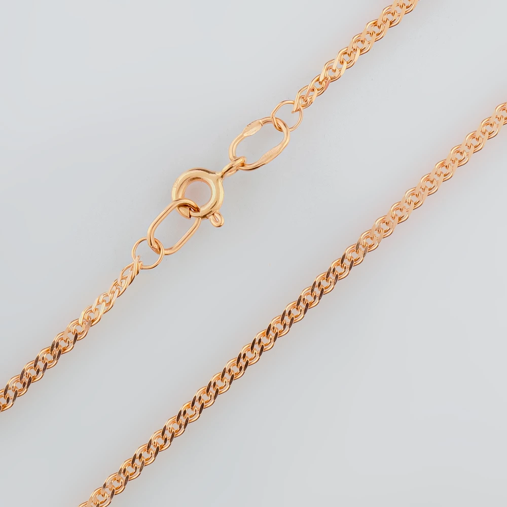 Цепь из красного золота 585 пробы