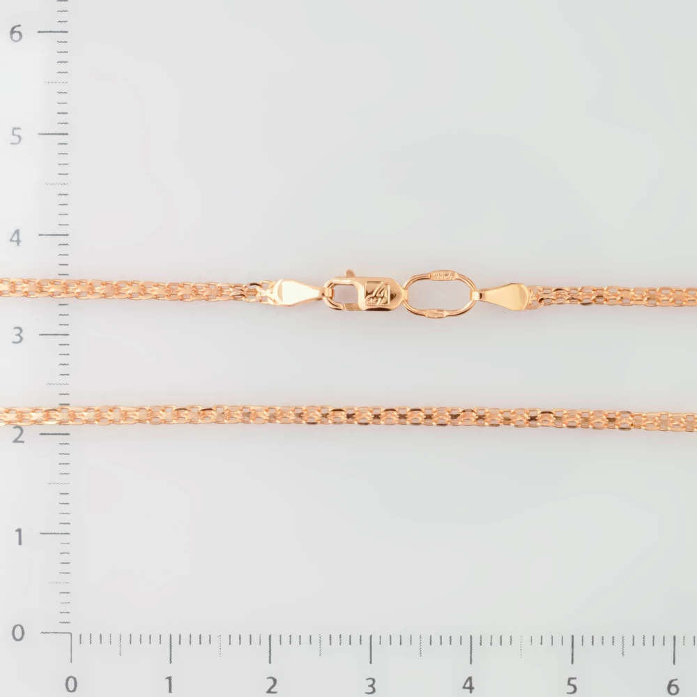Цепь из красного золота 585 пробы