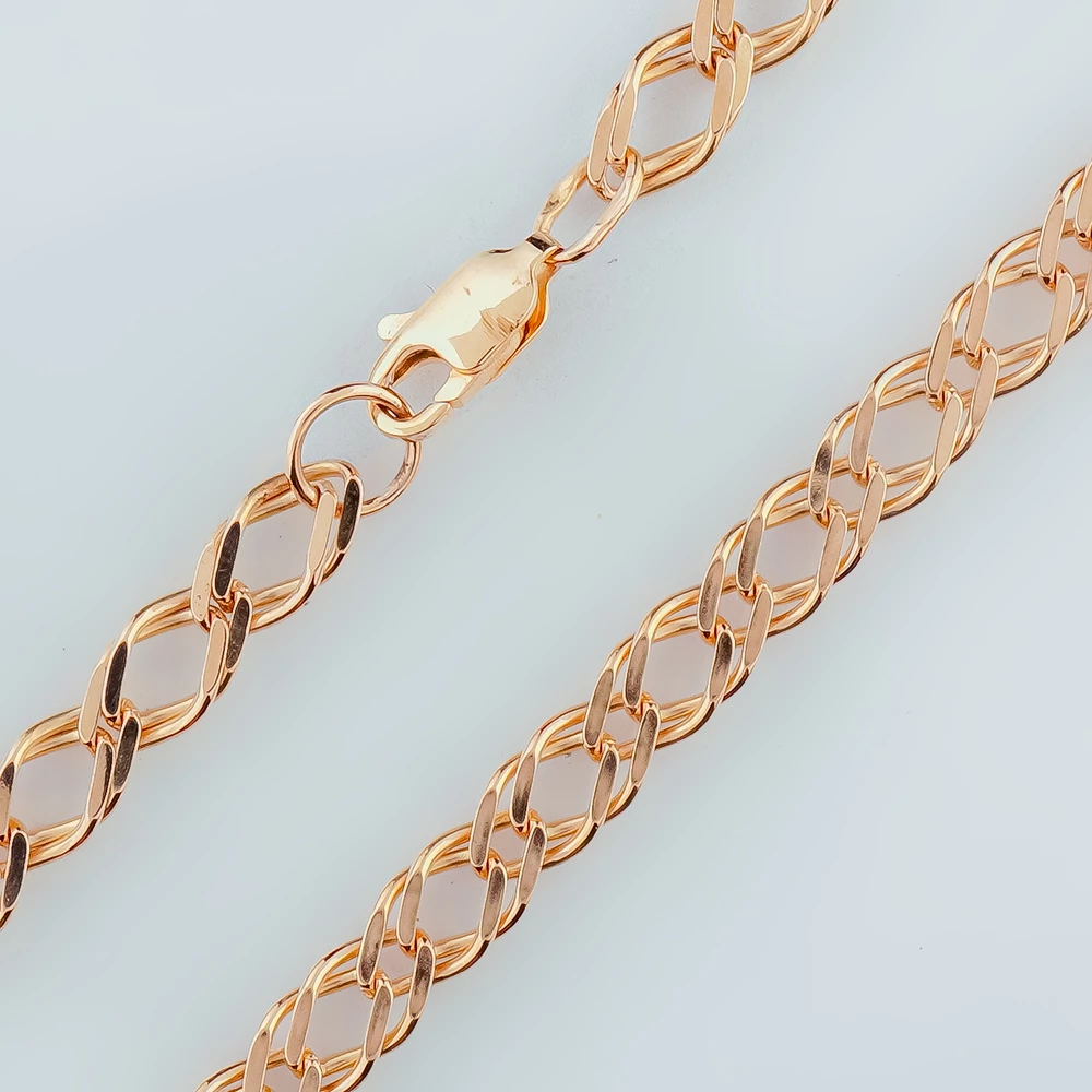 Цепь из красного золота 585 пробы