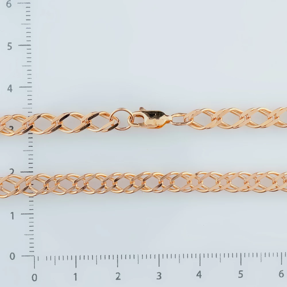 Цепь из красного золота 585 пробы