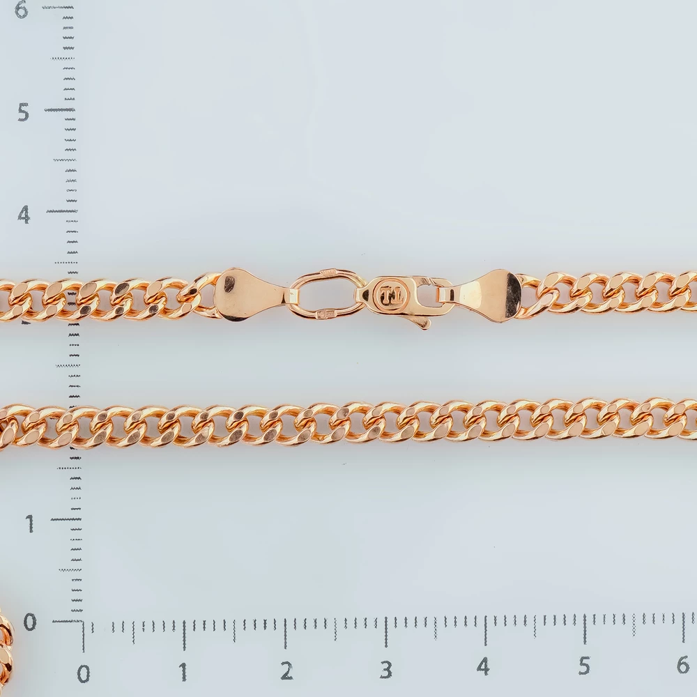 Цепь из красного золота 585 пробы