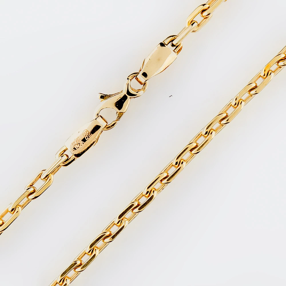 Цепь из желтого золота 585 пробы