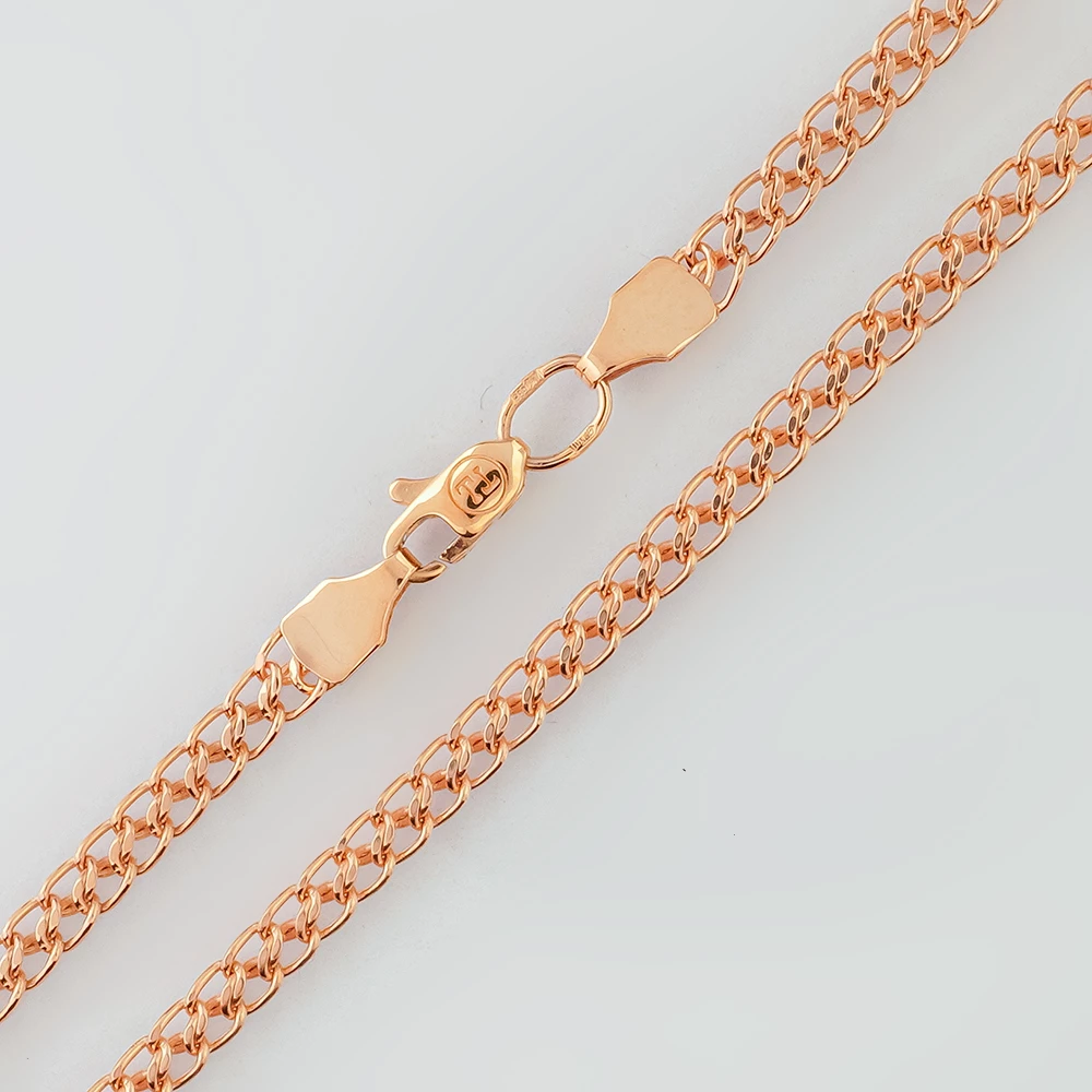 Цепь из красного золота 585 пробы