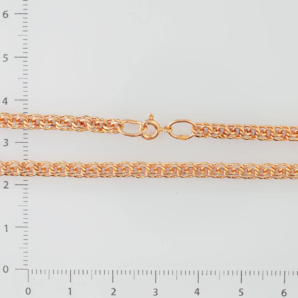 Цепь из красного золота 585 пробы