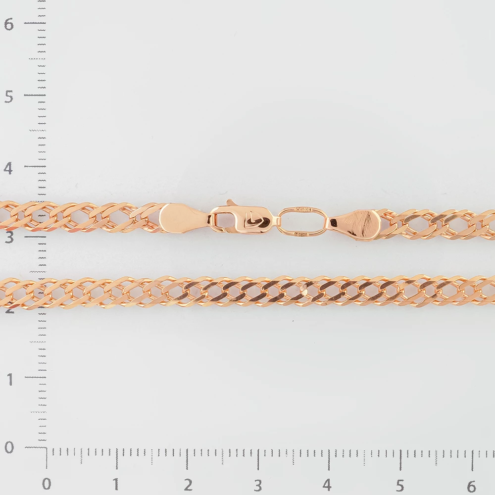 Цепь из красного золота 585 пробы