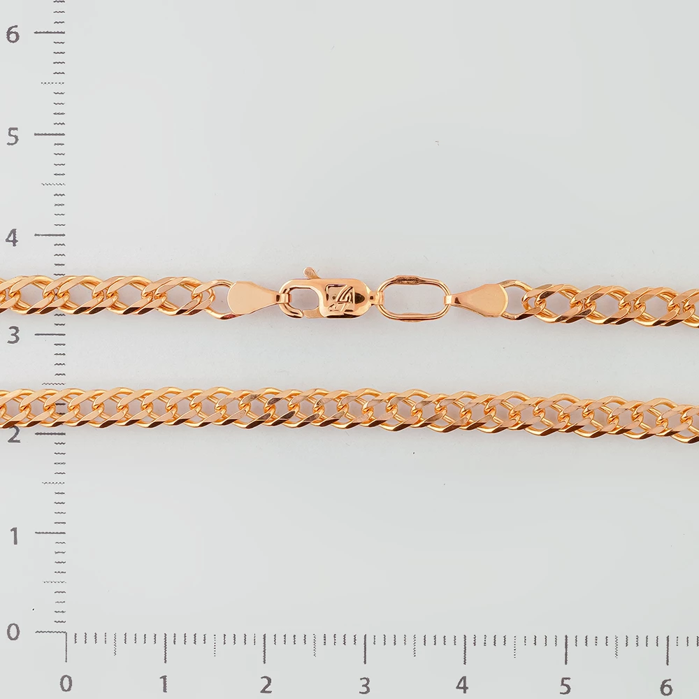Цепь из красного золота 585 пробы