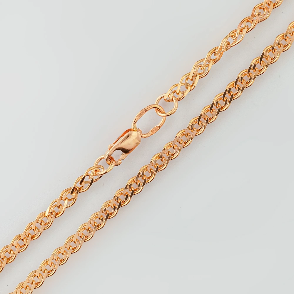 Цепь из красного золота 585 пробы