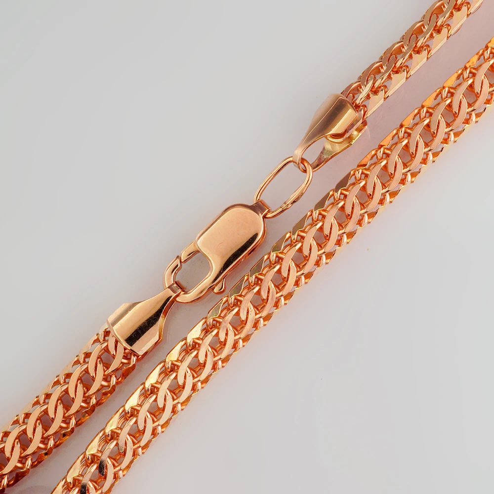 Цепь из красного золота 585 пробы