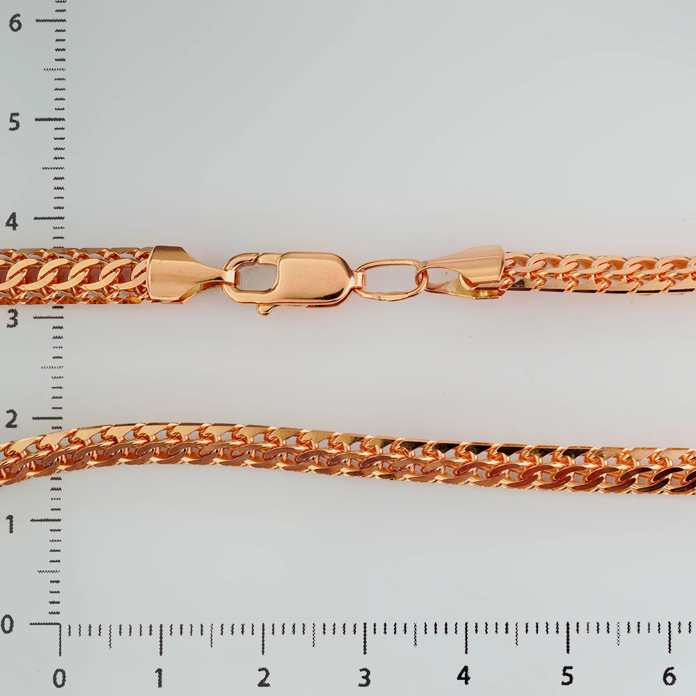 Цепь из красного золота 585 пробы