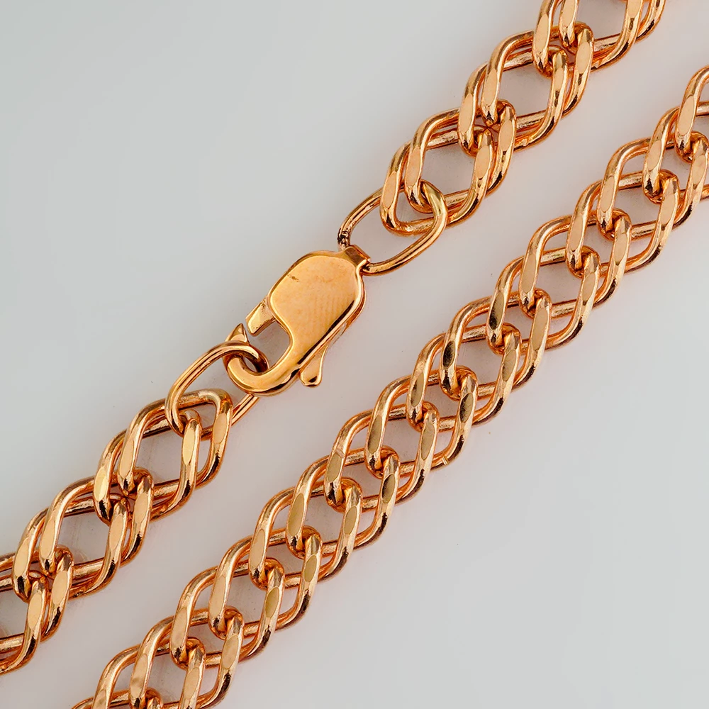 Цепь из красного золота 585 пробы