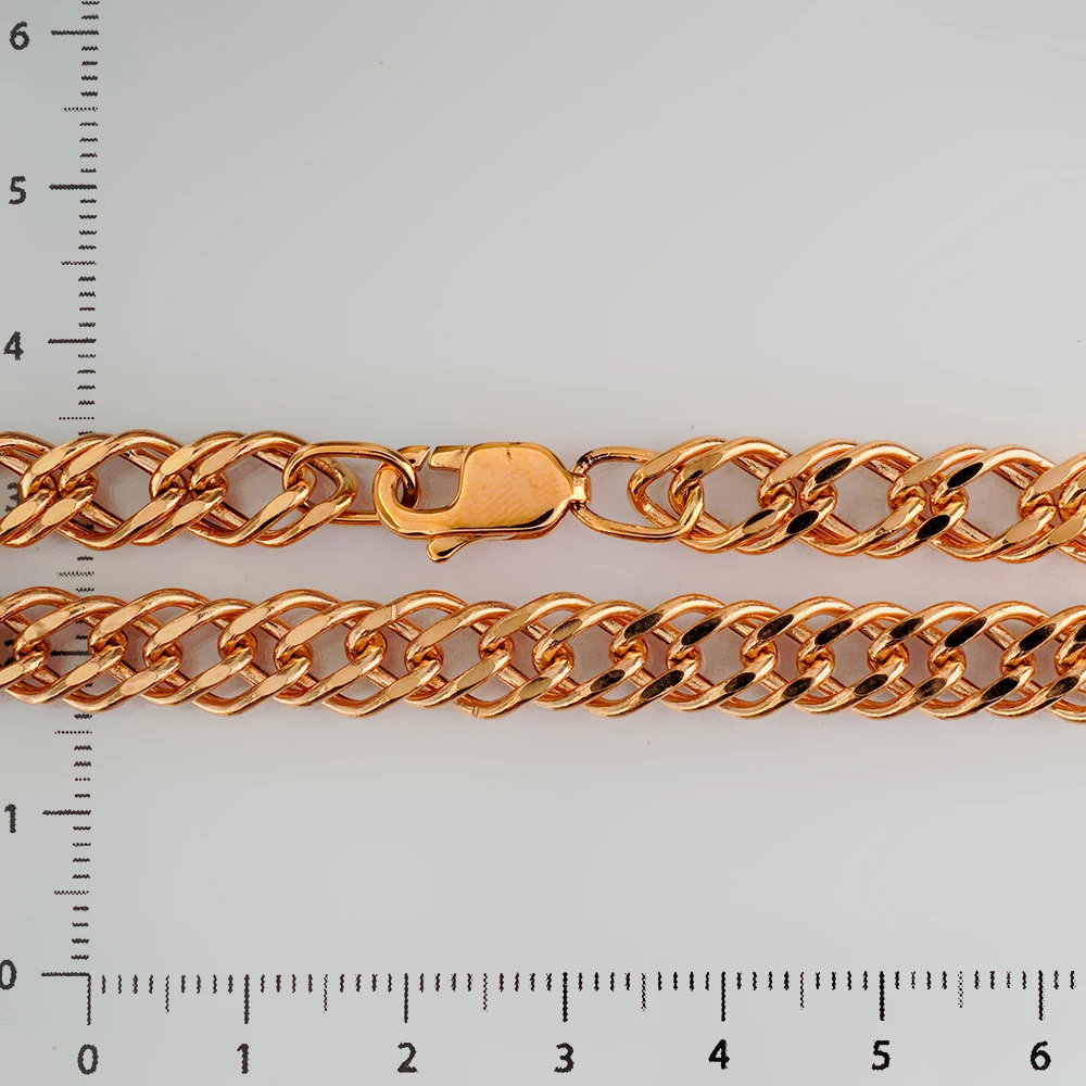 Цепь из красного золота 585 пробы