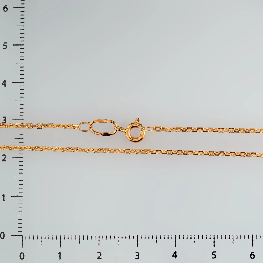 Цепь из красного золота 585 пробы