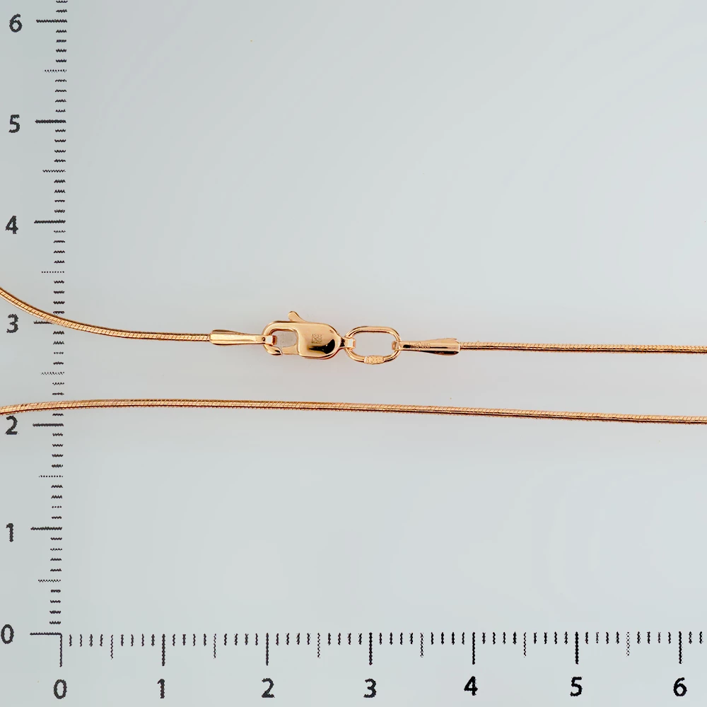 Цепь из красного золота 585 пробы