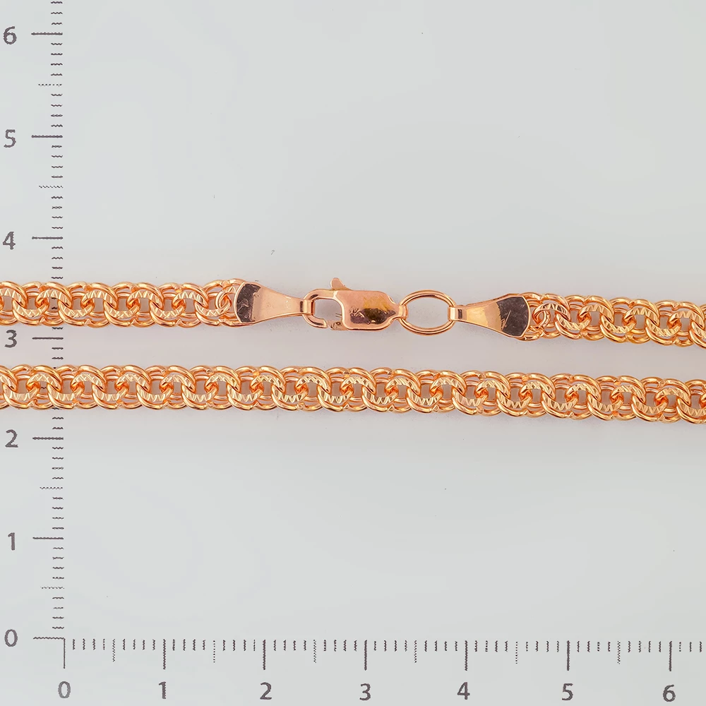 Цепь из красного золота 585 пробы