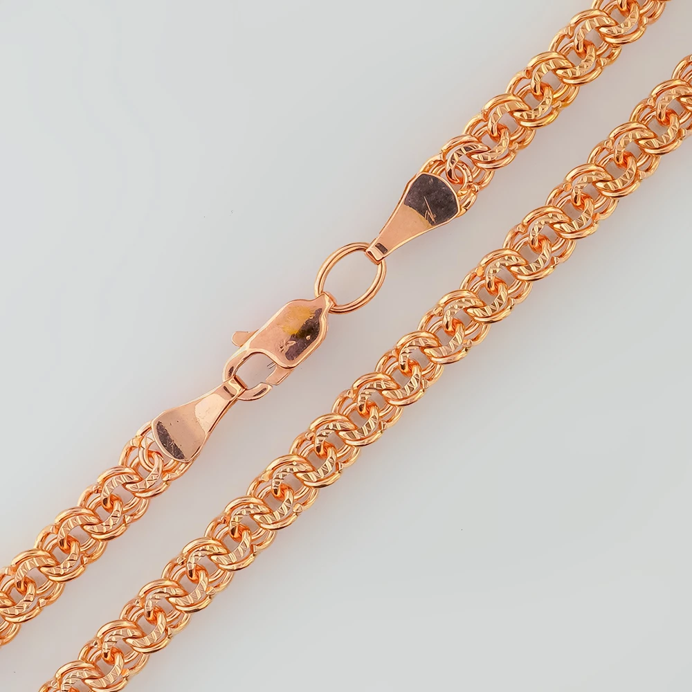 Цепь из красного золота 585 пробы