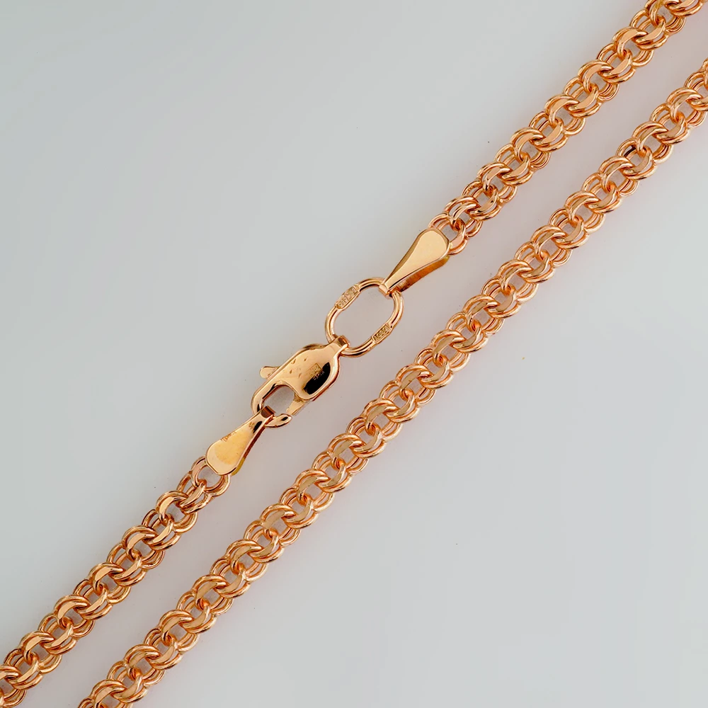 Цепь из красного золота 585 пробы