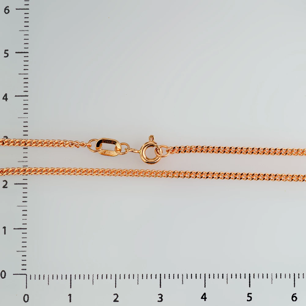 Цепь из красного золота 585 пробы