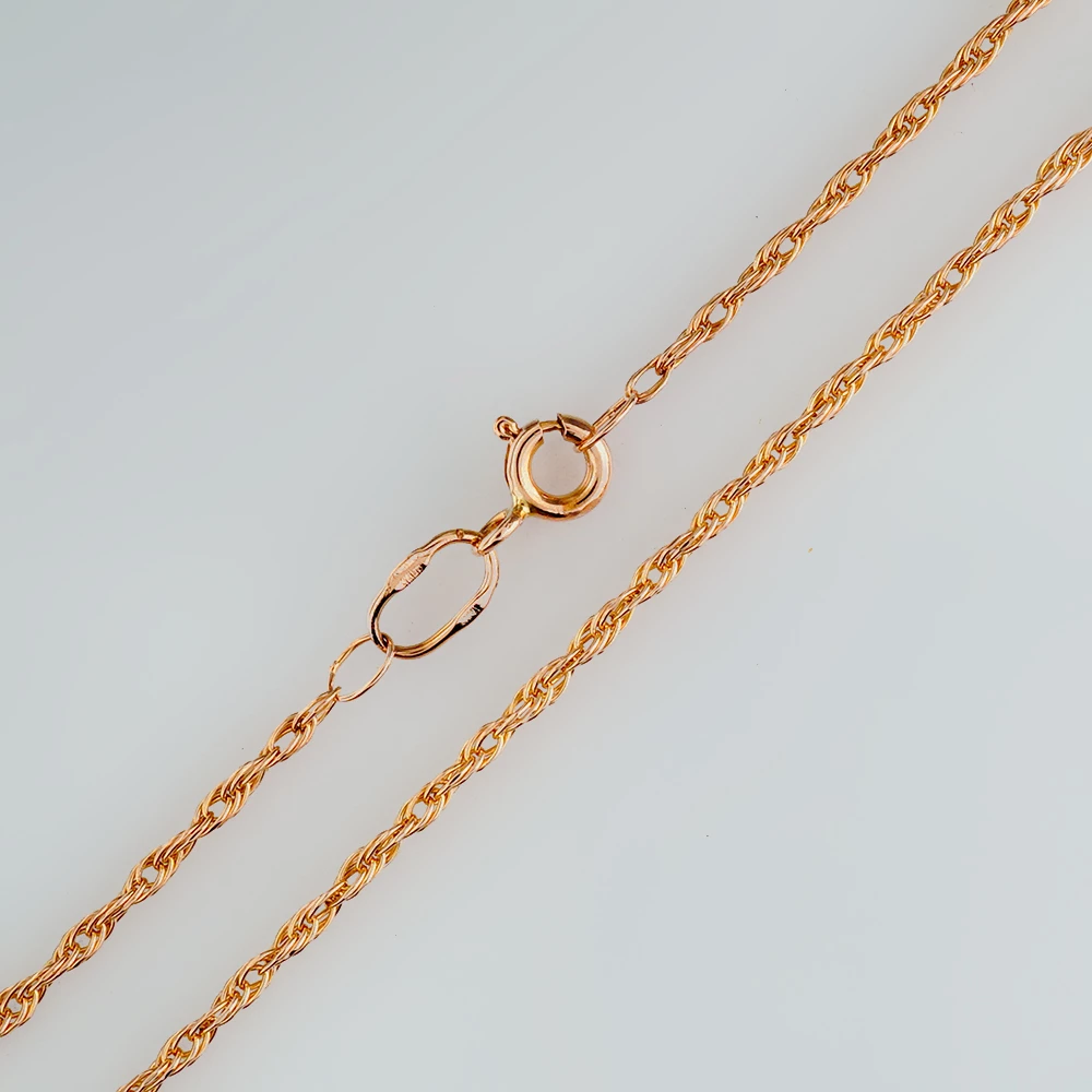 Цепь из красного золота 585 пробы