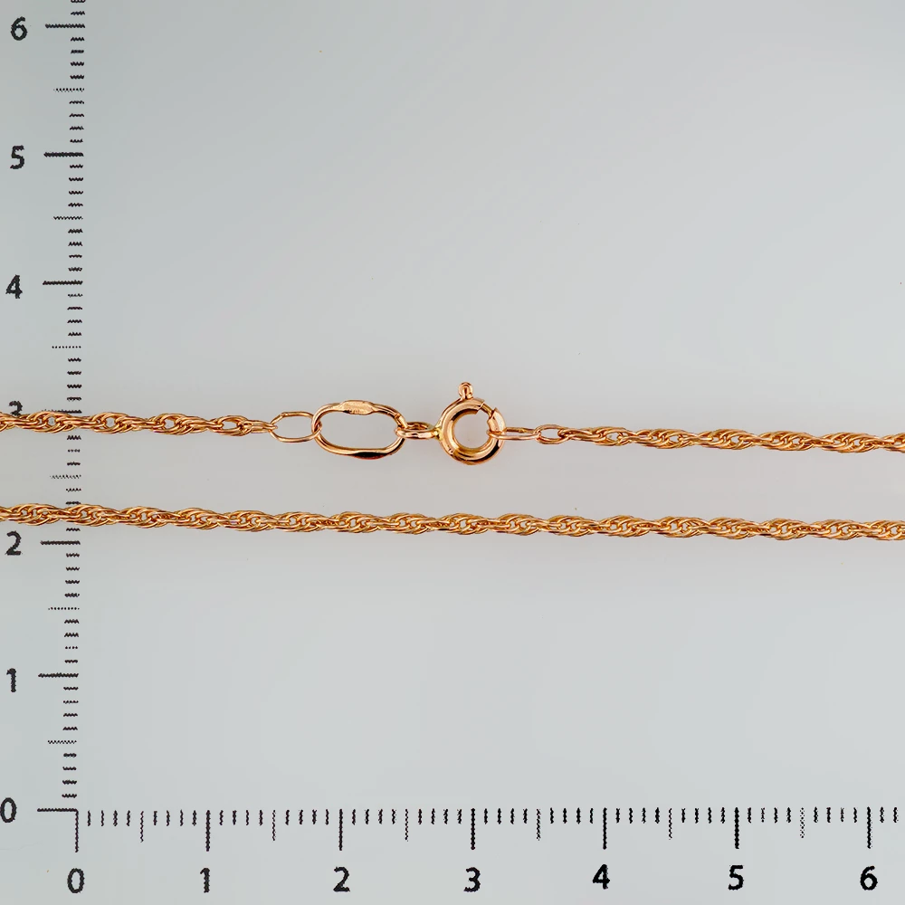 Цепь из красного золота 585 пробы