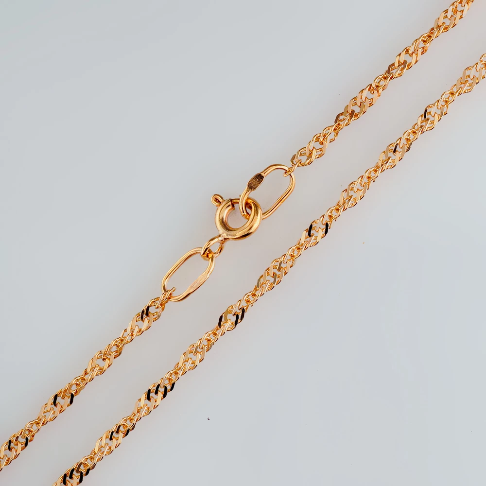 Цепь из красного золота 585 пробы