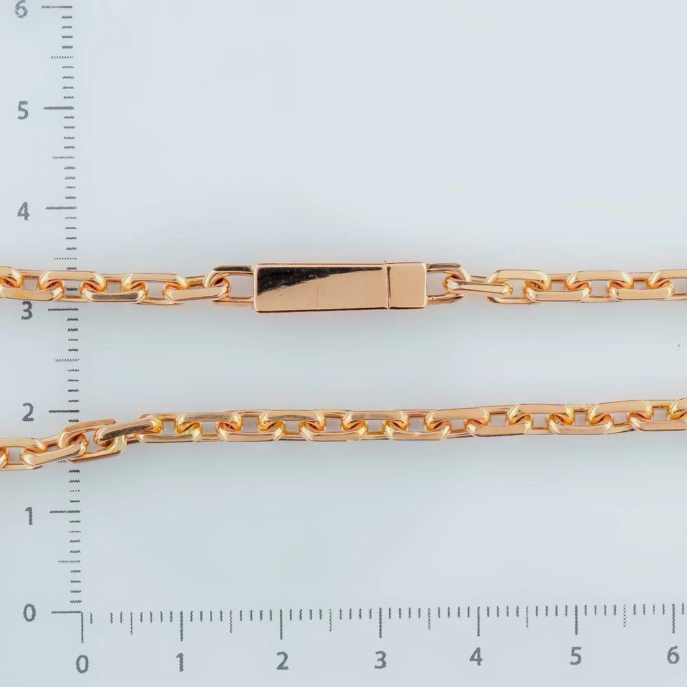 Цепь из красного золота 585 пробы