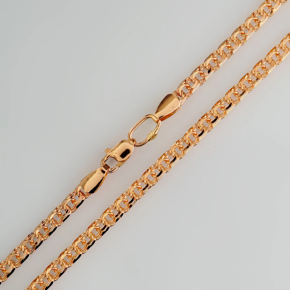 Цепь из красного золота 585 пробы