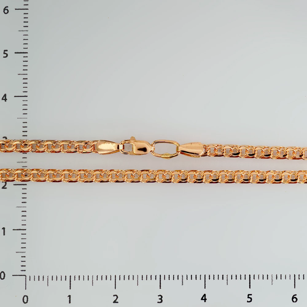 Цепь из красного золота 585 пробы