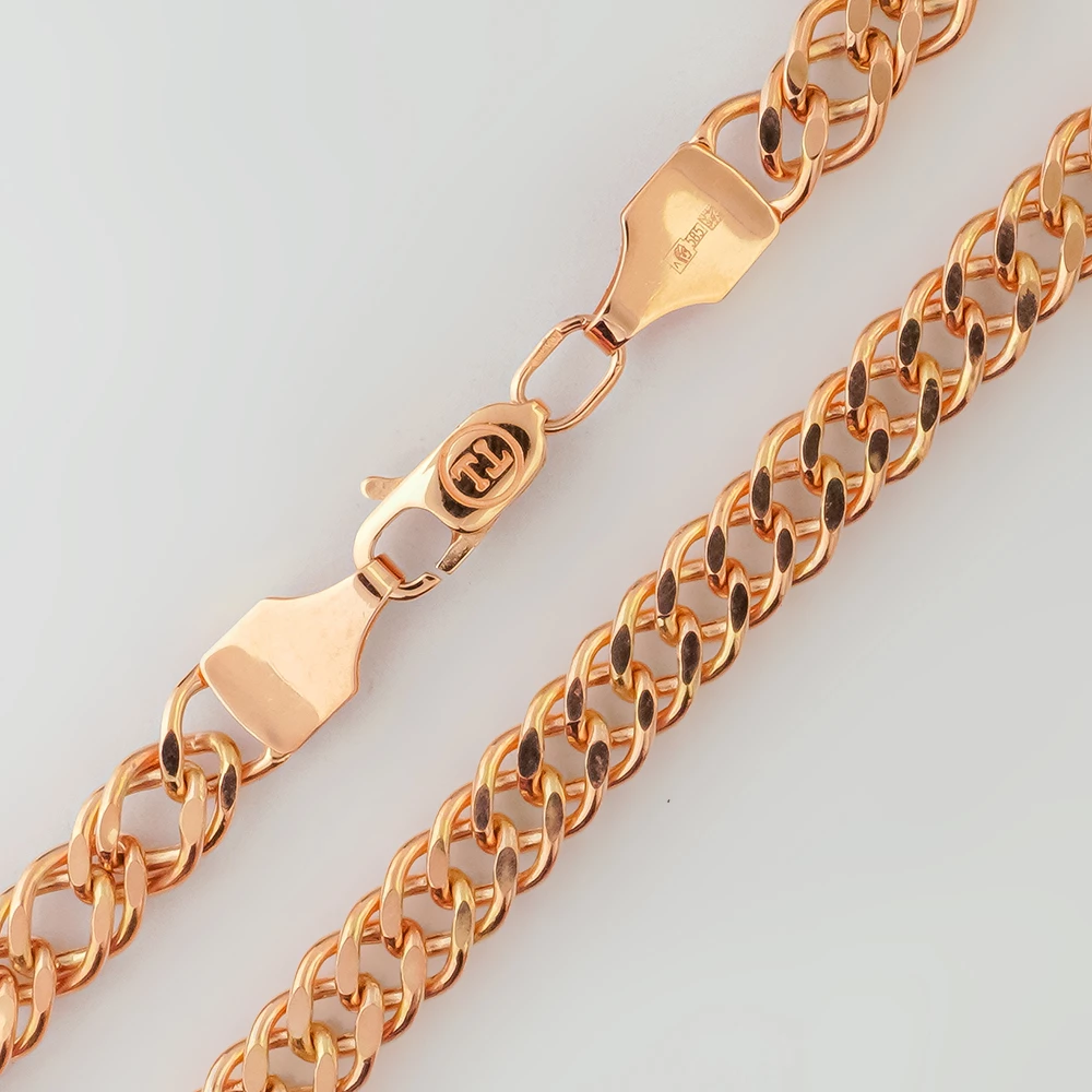 Цепь из красного золота 585 пробы