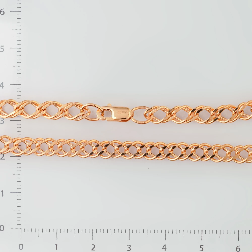 Цепь из красного золота 585 пробы