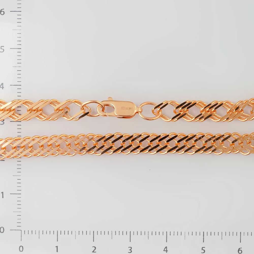 Цепь из красного золота 585 пробы